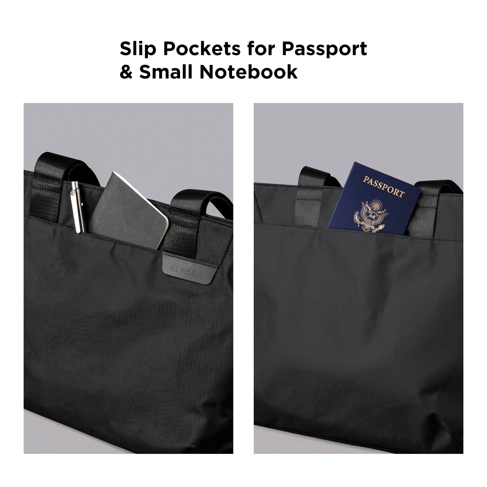 Slip Pockets for Passport & Small Notebook

PASSPORT ALPACA