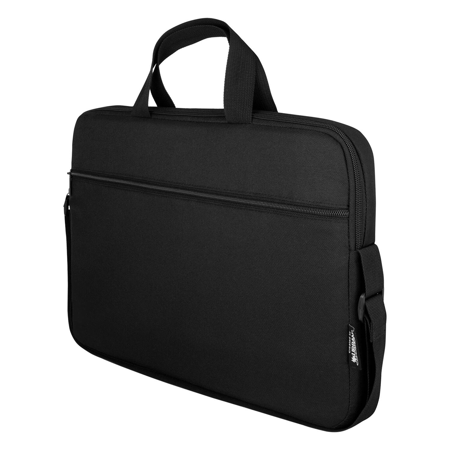 Alt View 1. Urban Factory - Urban Factory Tls17uf Nylee Top-loading Laptop Case (17.3 In.) - black.