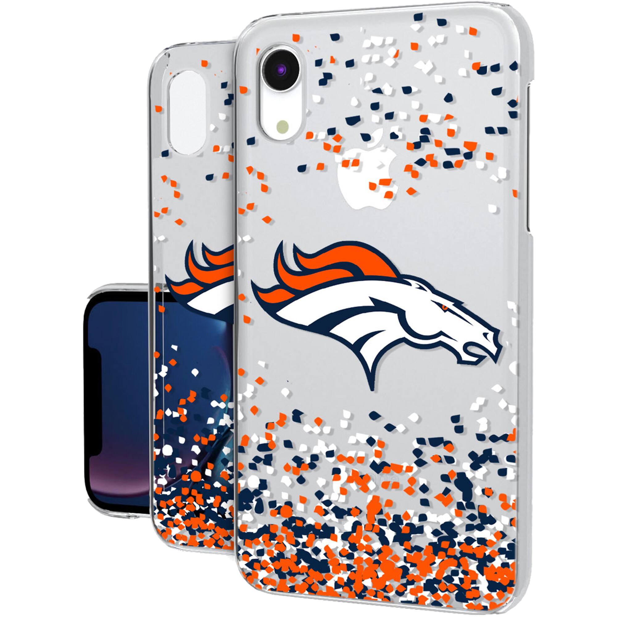 Keyscaper - NFL - Denver Broncos - iPhone Clear Case with Confetti Design - 14 Plus - Multicolor price history on PriceWatchPro