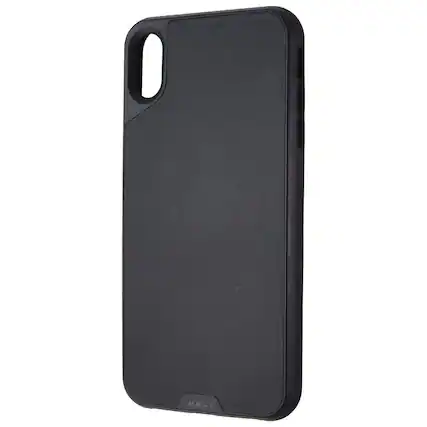 Front. Mous - Mous Limitless 2.0 Leather Case / Screen for Apple iPhone Xs Max - Black - Black.