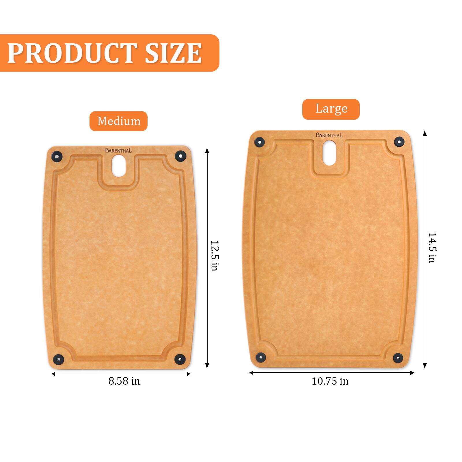 PRODUCT SIZE

Medium  
BARENTHAL  
12.5 in  
8.58 in  

Large  
BARENTHAL  
14.5 in  
10.75 in