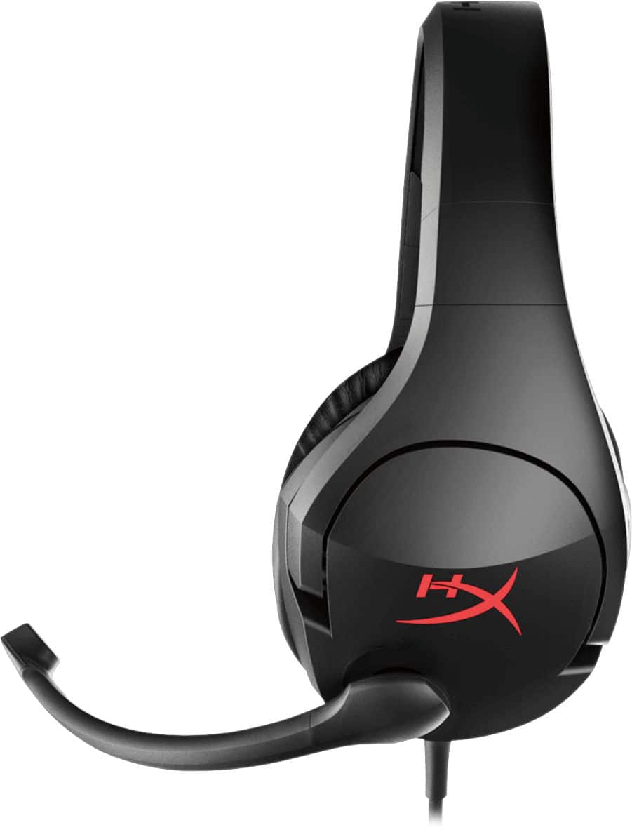 Alt View 12. HyperX - Cloud Stinger Wired Gaming Headset for PC, Xbox X|S, Xbox One, PS5, PS4, Nintendo Switch, and Mobile - Black/Red.