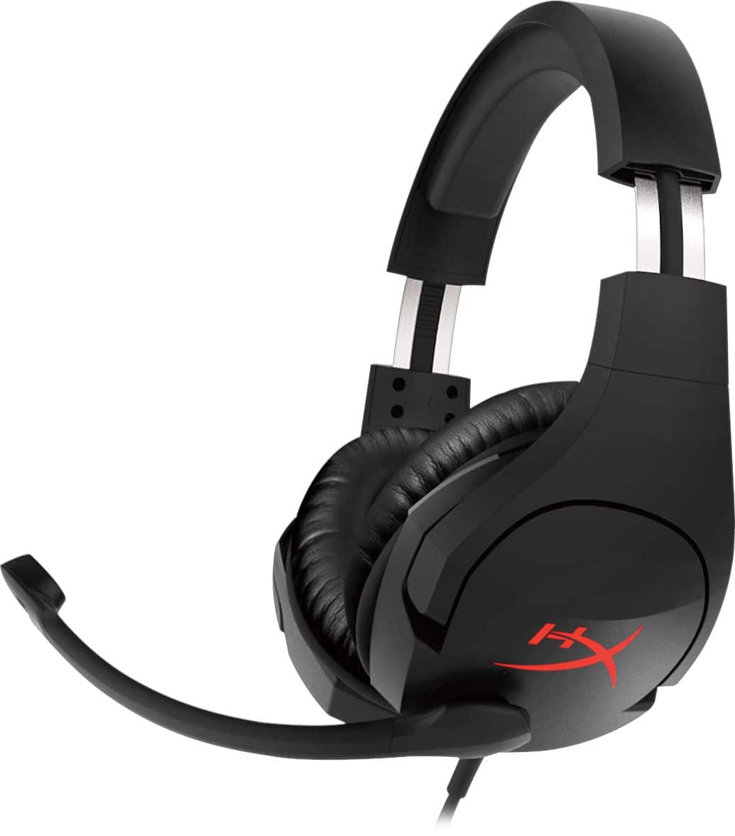 Alt View 16. HyperX - Cloud Stinger Wired Gaming Headset for PC, Xbox X|S, Xbox One, PS5, PS4, Nintendo Switch, and Mobile - Black/Red.