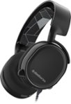 Angle Zoom. SteelSeries - Arctis 3 Wired 7.1 Surround Sound Gaming Headset for Xbox One, Mac, PS4, Windows, Nintendo Switch, Android and iOS - Black.