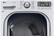 Alt View 2. LG - 7.4 Cu. Ft. 14-Cycle Ultralarge-Capacity Steam Electric Dryer - White.