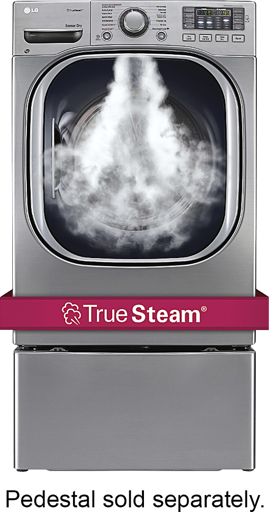 LG DLEY1201V: Ultra Large Capacity Electric Steam Dryer