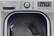 Alt View 2. LG - 7.4 Cu. Ft. 14-Cycle Ultralarge-Capacity Steam Electric Dryer - Graphite Steel.