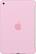 Front. Apple - Silicone Case for iPad mini 4 - Light Pink.