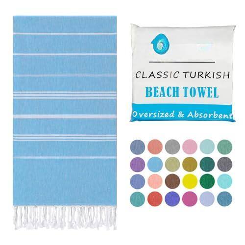 CLASSIC TURKISH BEACH TOWEL
Oversized & Absorbent