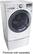 Alt View 1. LG - TurboWash 4.3 Cu. Ft. 12-Cycle High-Efficiency Steam Front-Loading Washer - White.
