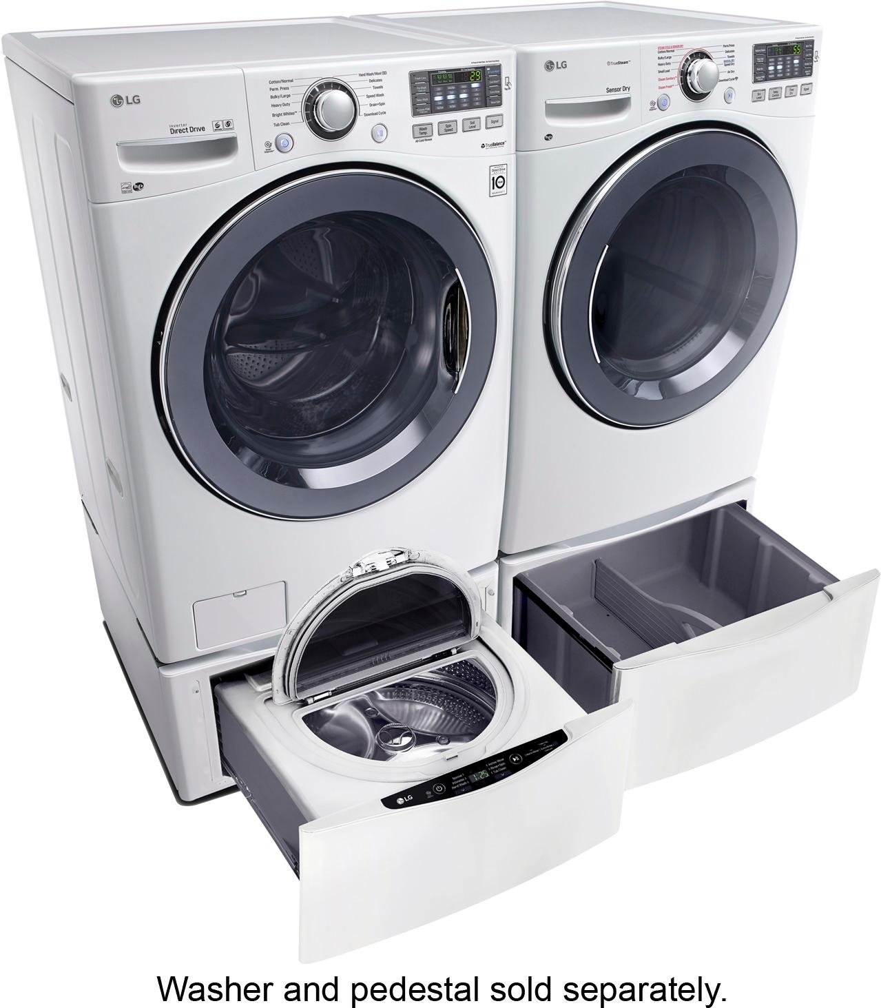 LG TrueSteam 7.4 Cu. Ft. 12-Cycle Electric Dryer with  - Best Buy