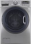 Front Zoom. LG - TurboWash 4.3 Cu. Ft. 12-Cycle High-Efficiency Steam Front-Loading Washer - Graphite Steel.