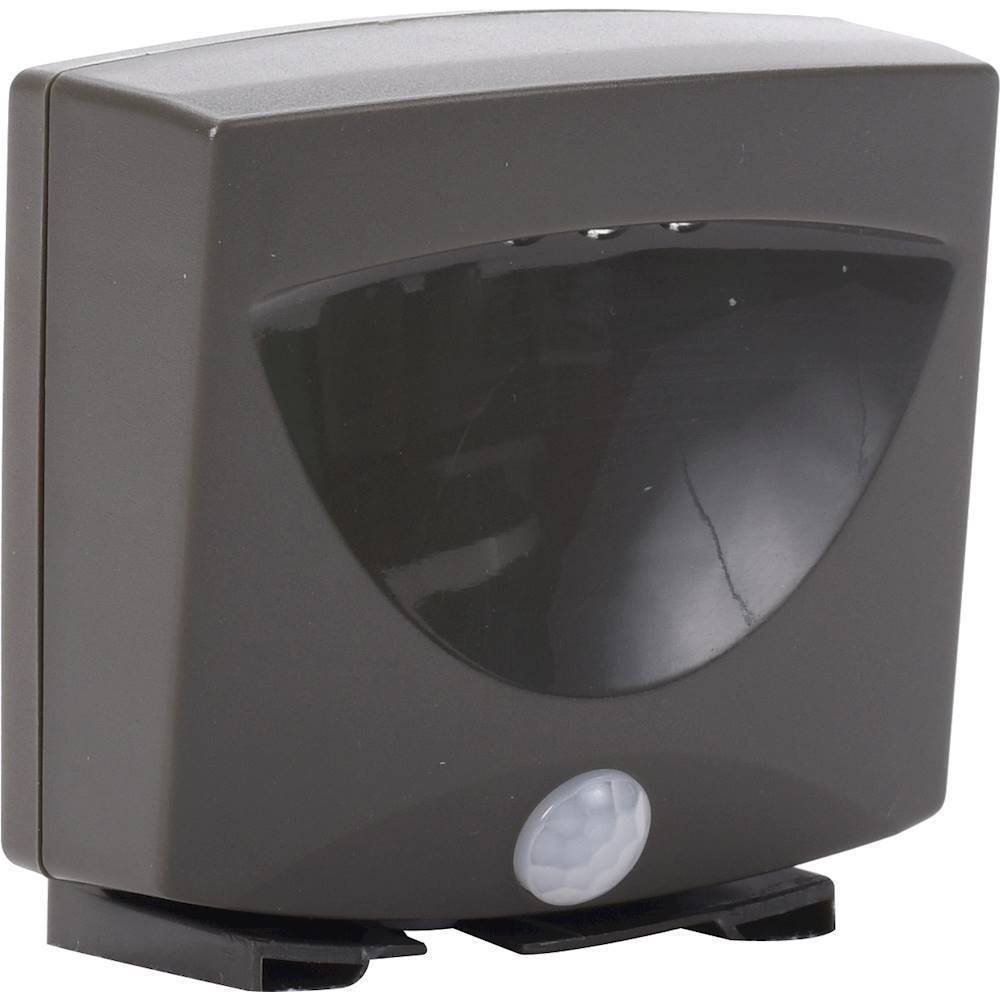 Angle. MAXSA Innovations - LED Outdoor Night Light - Dark Bronze.