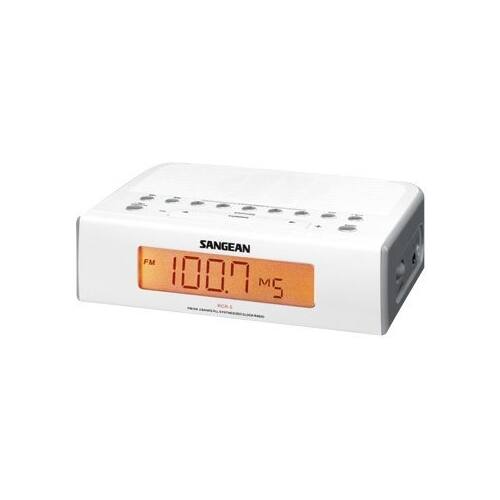 Alt View 11. Sangean - AM/FM Dual-Alarm Clock Radio.