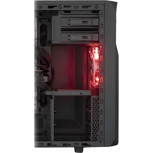 Brød Fatal Forbyde Best Buy: CORSAIR Carbide Series® SPEC-02 Red LED Mini-ITX/MicroATX/ATX  Mid-Tower Gaming Case Black CC9011051WW