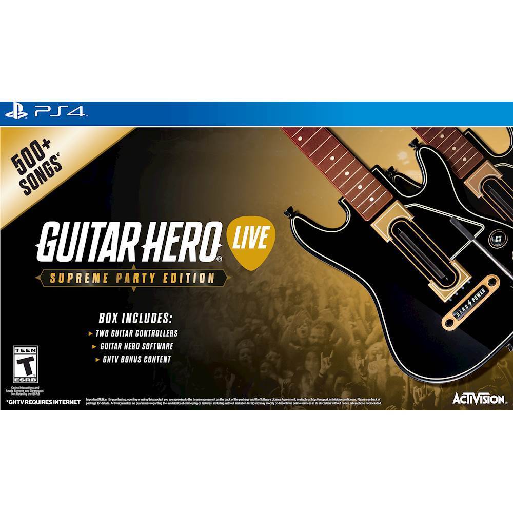 Best Buy: Guitar Hero Live: Supreme Party Edition PlayStation 4 88024
