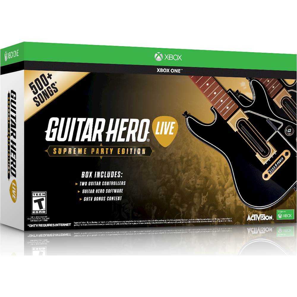 Guitar Hero Live: Supreme Party Edition Xbox One 88025 - Best Buy