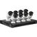 Left. Swann - 16-Channel, 8-Camera Outdoor Wired 3TB DVR Surveillance System - Black/White.
