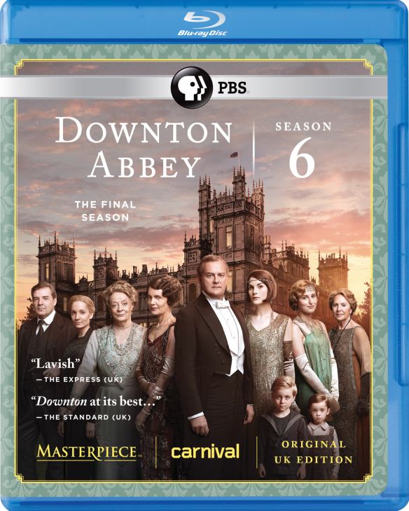  Downton Abbey: Season 6 [Original UK Edition] [Blu-ray]
