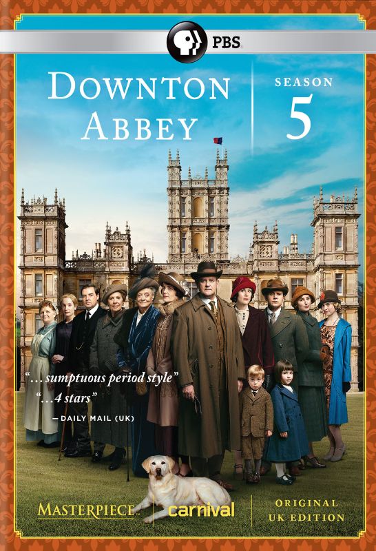  Downton Abbey: Season 5 [Original UK Edition] [DVD]