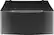 Front. LG - 27" Laundry Pedestal with Storage Drawer - Black Stainless Steel.
