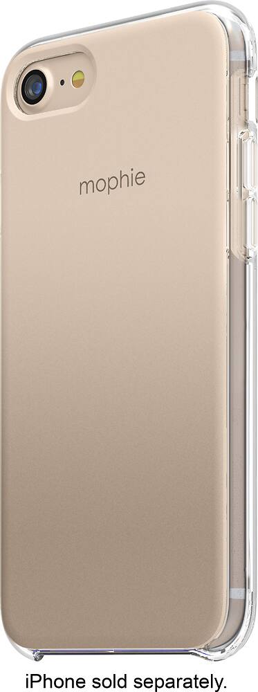 Front. mophie - Base Case for Apple® iPhone® 7 - Gold.