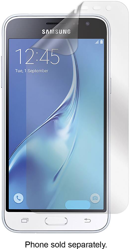 Angle. Incipio - Screen Protector for Samsung Galaxy J3 - Transparent.
