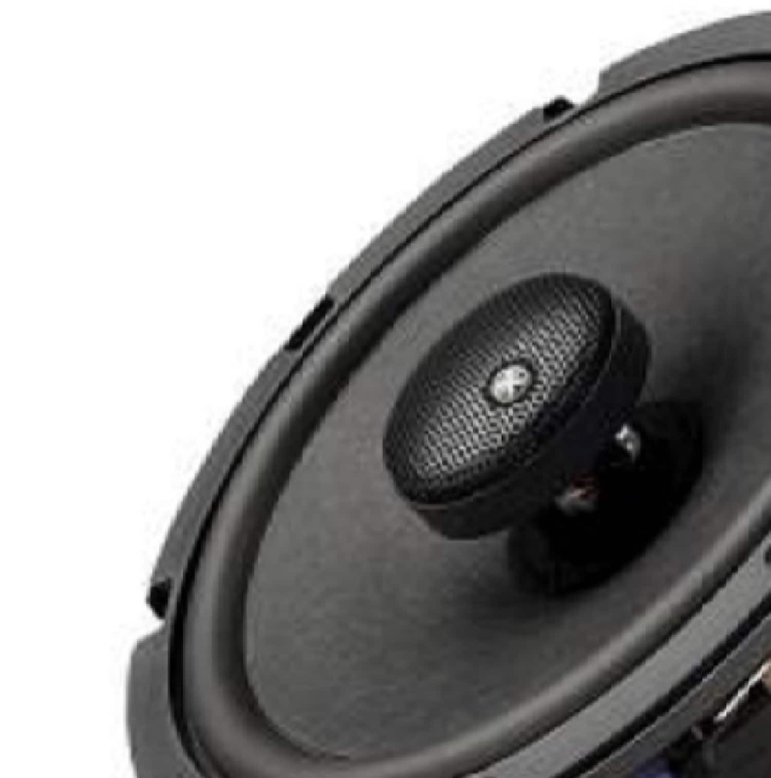 Front. Powerbass - 2XL Series 6.5in. 2-Way XTREME Coaxial Speaker with Hybrid 4 Layer Paper or Wool Blend Woofer Cone - black.