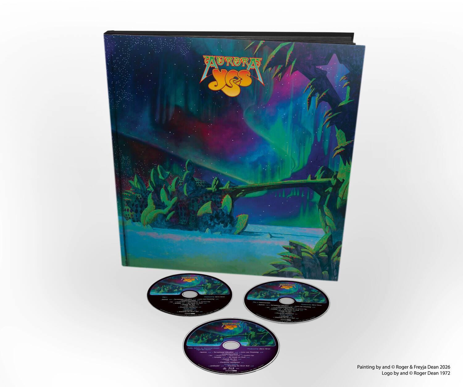 FA ye I |  | d  : : I i - I - : - -  - d | - I - I : I - | . | - | - : I | I | :  - I : : - | I I  | | - : I : I  
Painting by and © Roger & Freyja Dean 2026  
Logo by and © Roger Dean 1972