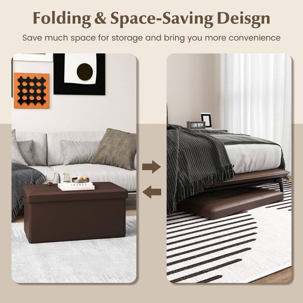 Folding & Space-Saving Design  
Save much space for storage and bring you more convenience