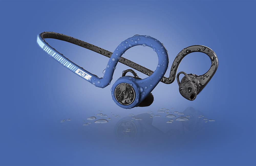 Plantronics backbeat fit discount blue