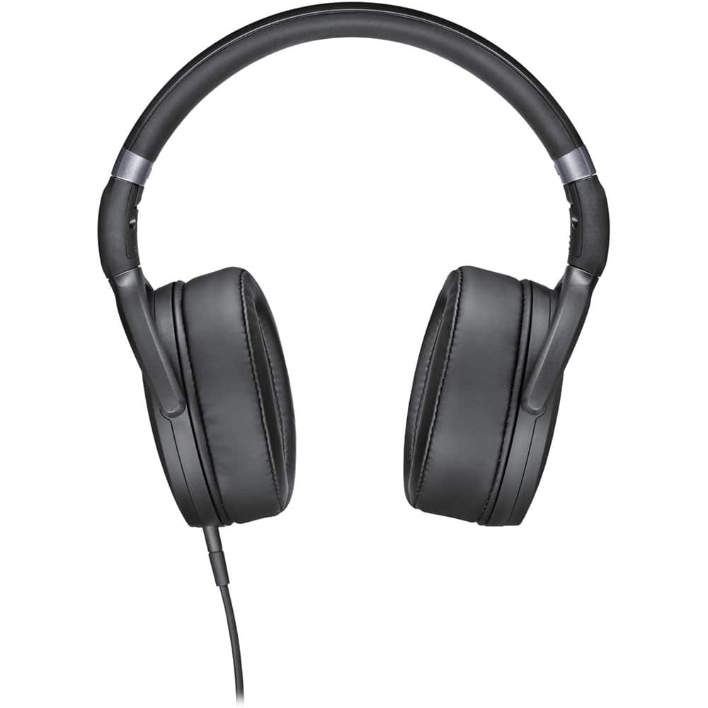 Front. Sennheiser - HD Wired Over-the-Ear Headphones - Black.