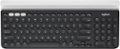 Front Zoom. Logitech - K780 Full-size Wireless Scissor Keyboard - White.