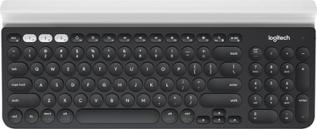 Logitech - K780 Full-size Wireless Scissor Keyboard - Graphite