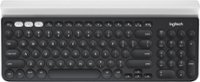 Logitech - K780 Full-size Wireless Scissor Keyboard - Graphite - Front_Zoom