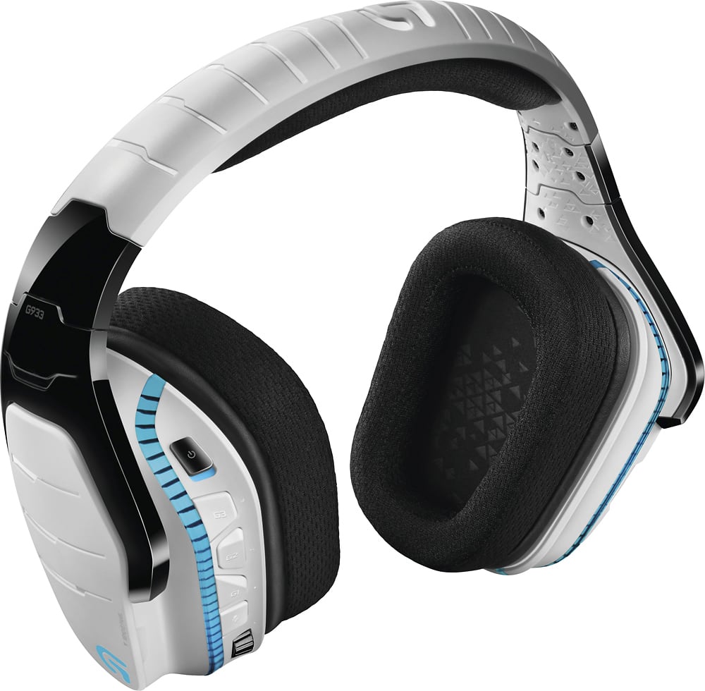 Alt View 11. Logitech - G933 Artemis Spectrum Gaming Headset - White.