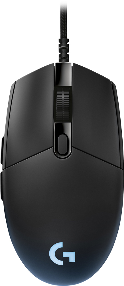 Best Buy: Logitech G Pro Wired Optical Gaming Mouse with RGB Lighting Black  910-004855