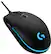 Left. Logitech - G Pro Wired Optical Gaming Mouse with RGB Lighting - Black.