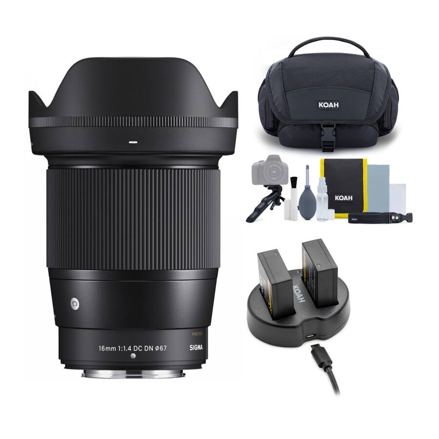 sigma 16mm f1.4 xマウント Sigma 16mm F1.4 Contemporary DC DN Lens for Fuji X Mount