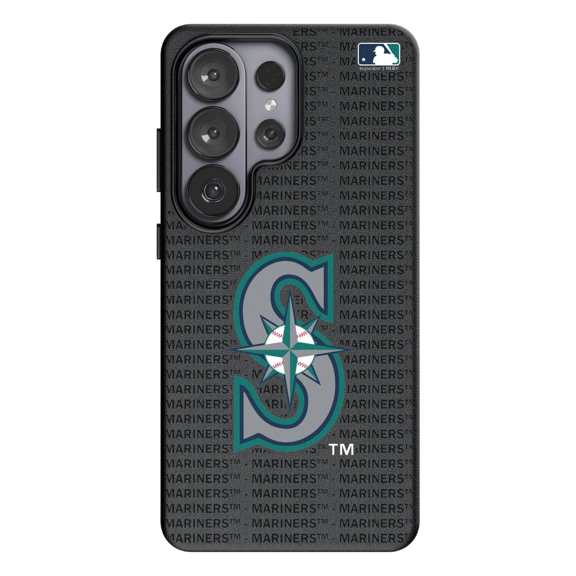 Keyscaper - MLB - Seattle Mariners Text Backdrop Galaxy Magnetic Bump Case - S26 Plus - Black price history on PriceWatchPro