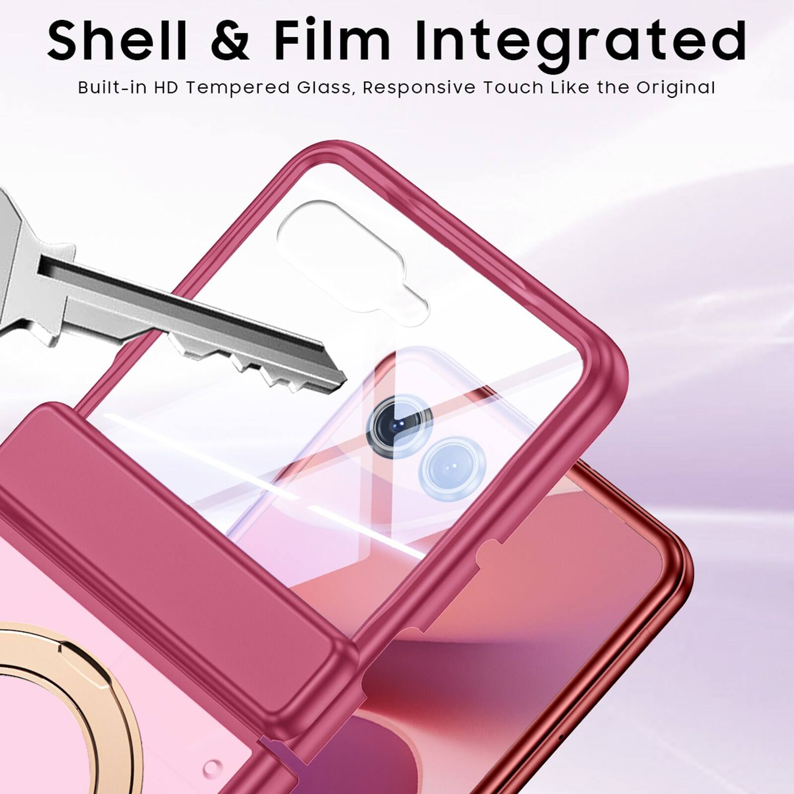 Shell & Film Integrated  
Built-in HD Tempered Glass, Responsive Touch Like the Original