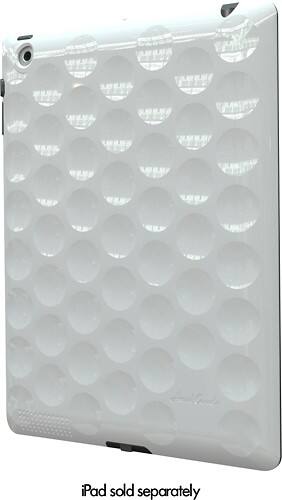 Angle Standard. Hard Candy Cases - Bubble 360 Case for Apple® iPad® (3rd Generation) - White.