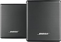 Front Zoom. Bose - Virtually Invisible® 300 wireless surround speakers - Black.