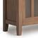 Alt View 14. Simpli Home - Artisan Low Storage Cabinet - Rustic Natural Aged Brown.