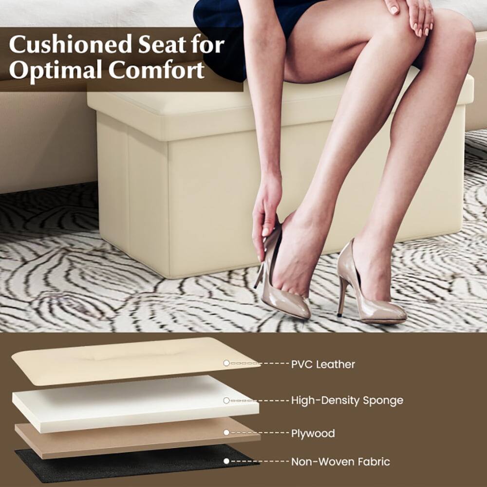 Cushioned Seat for Optimal Comfort

- PVC Leather
- High-Density Sponge
- Plywood
- Non-Woven Fabric