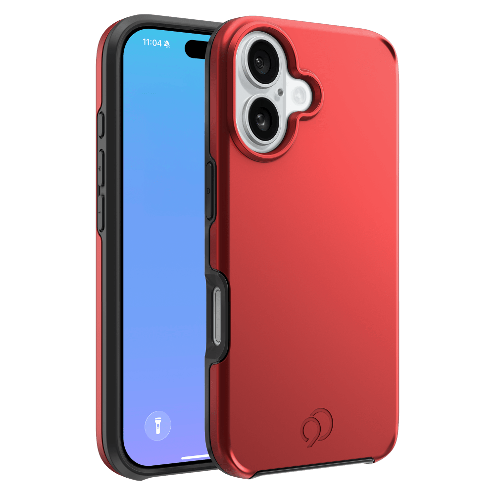 Front. Nimbus9 - Cirrus 3 MagSafe Case for Apple iPhone 17 - Red.