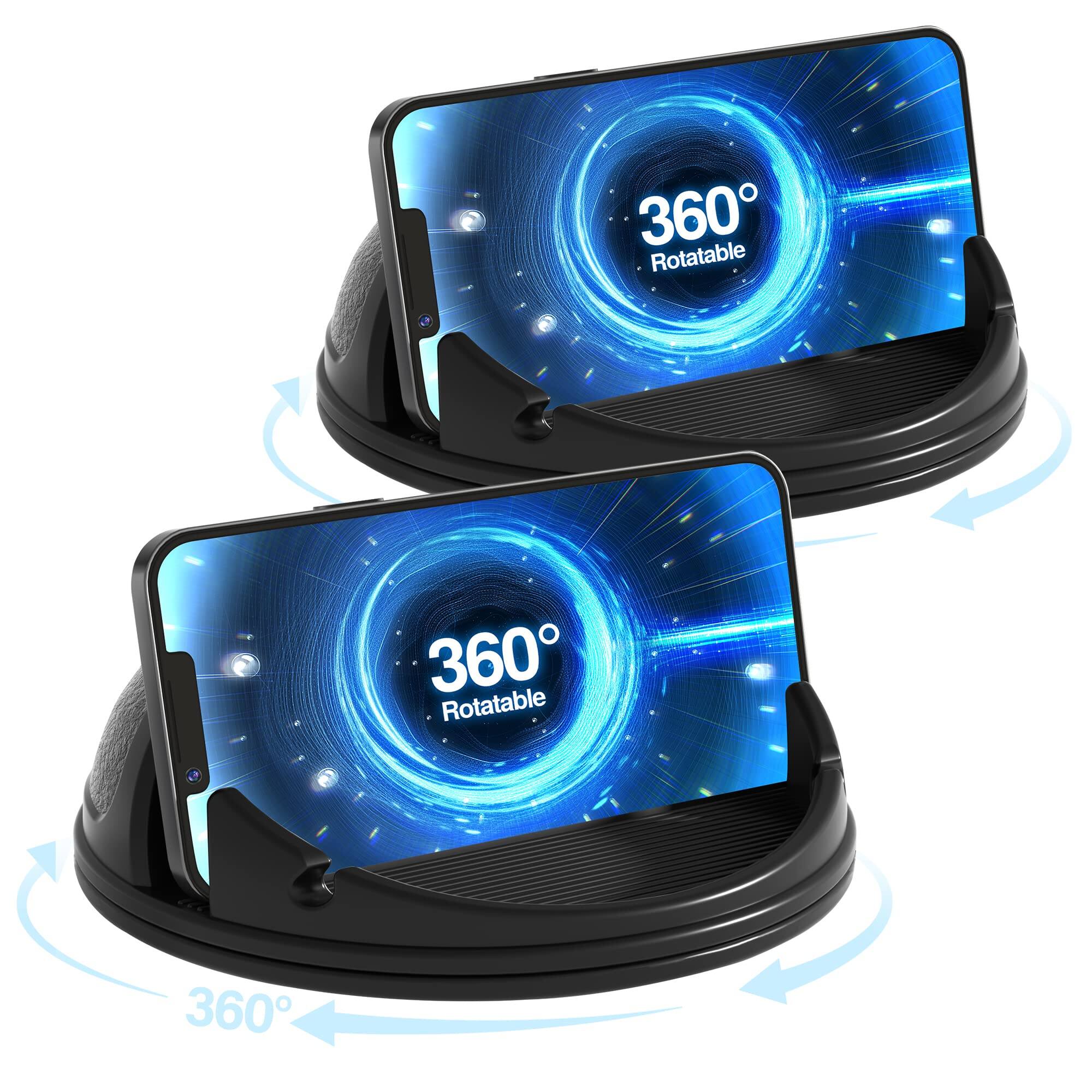 Black-2pack 360° Rotatable