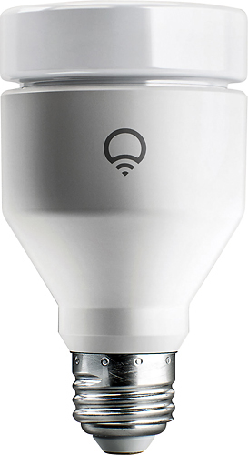 LIFX - 1100-Lumen, 11W Dimmable A19 LED Light Bulb, 75W Equivalent - Multicolor