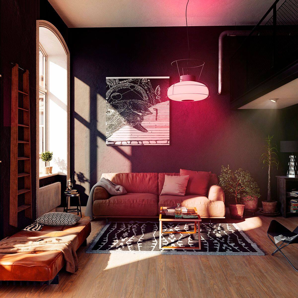 Alt View 15. LIFX - 1100-Lumen, 11W Dimmable A19 LED Light Bulb, 75W Equivalent - Multicolor.