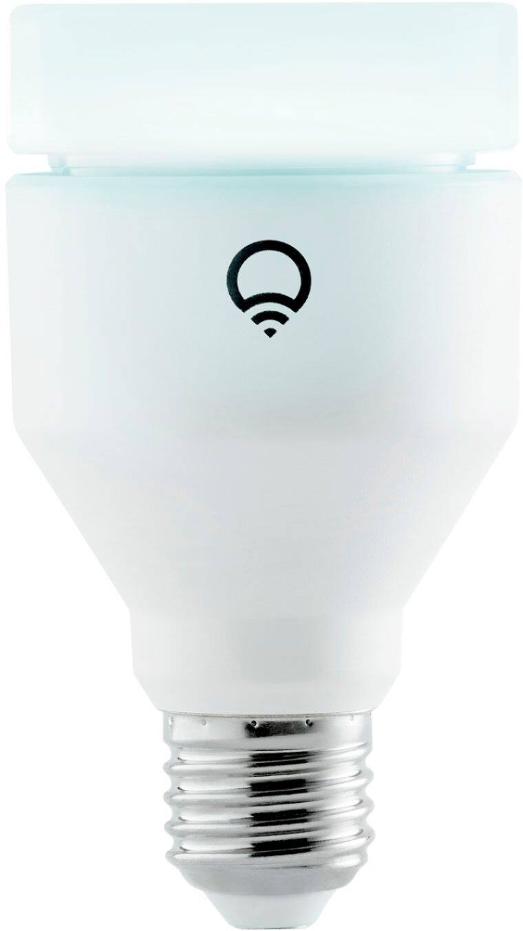 Alt View 19. LIFX - 1100-Lumen, 11W Dimmable A19 LED Light Bulb, 75W Equivalent - Multicolor.